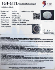 11.78/CT Natural Fire Opal with Govt. Lab Certificate-1650